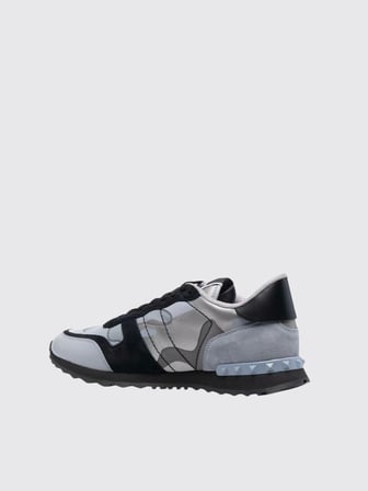Valentino Garavani - Siyah - Rockrunner Camouflage Sneakers