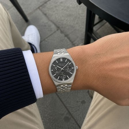 Ferrucci FER.03781M.01 Çelik Kordon Erkek Kol Saati