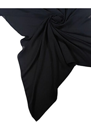 Enba Aerobin Jazz ( Caz ) Siyah Eşarp 120x120 cm