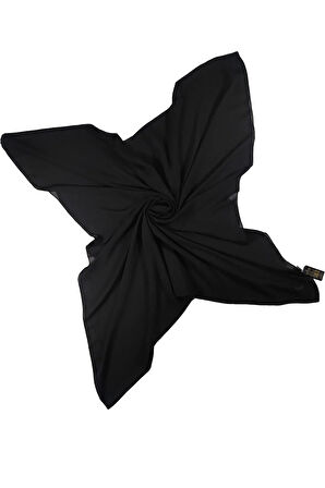 Enba Aerobin Jazz ( Caz ) Siyah Eşarp 120x120 cm