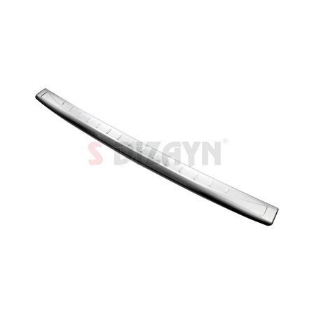 S-Dizayn Fiat 500 Krom Arka Tampon Eşiği 2007-2012