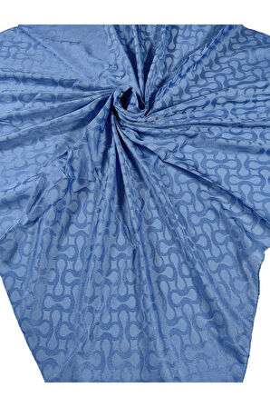 Enba Jakarlı Geometrik Desenli Eşarp