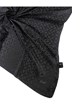 Enba Jakarlı Geometrik Desenli Eşarp