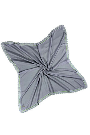 Enba Pamuklu İğne Oyalı Namaz ve Mevlüt Örtüsü 110x110 cm