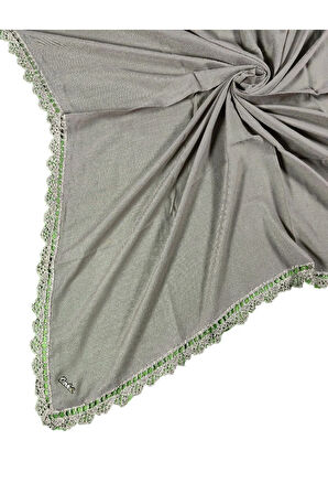 Enba Pamuklu İğne Oyalı Namaz ve Mevlüt Örtüsü 110x110 cm