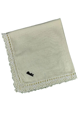 Enba Pamuklu İğne Oyalı Namaz ve Mevlüt Örtüsü 110x110 cm