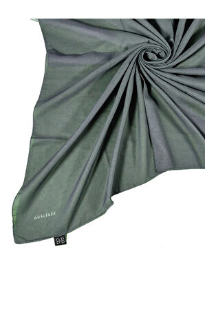 Dualinze Pamuklu Eşarp 120x120 cm