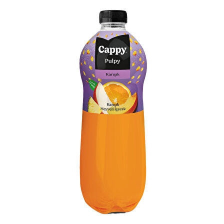 Cappy Pulpy Karışık Meyveli İçecek 1 Lt x 6 Adet