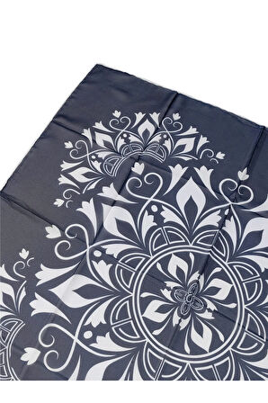 Mısırlı Eşarpları Emprime Krep Etnik Desen Eşarp