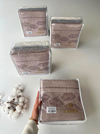 50x90 PALMİYE 3'LÜ HAVLU V1