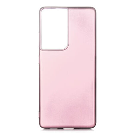 Samsung Galaxy S21 Ultra Kılıf Esnek Yapılı İnce Slim Silikon Kapak RYC/Premier