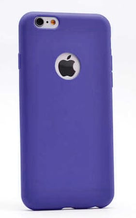 iPhone 6 Kılıf Esnek Yapılı İnce Slim Silikon Kapak RYC/Premier