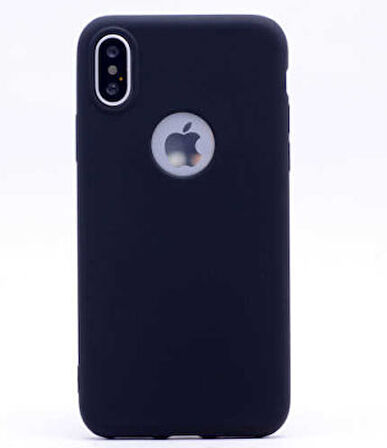 iPhone XS Max Kılıf Esnek Yapılı İnce Slim Silikon Kapak RYC/Premier