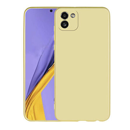 Samsung Galaxy A03 Kılıf Esnek Yapılı İnce Slim Silikon Kapak RYC/Premier
