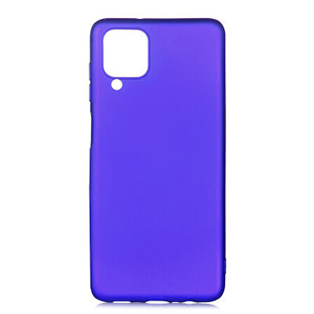Samsung Galaxy A12 Kılıf Esnek Yapılı İnce Slim Silikon Kapak RYC/Premier