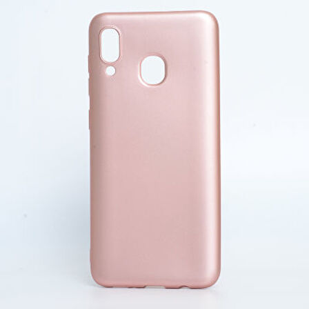 Samsung Galaxy A20 Kılıf Esnek Premier Silikon Kapak