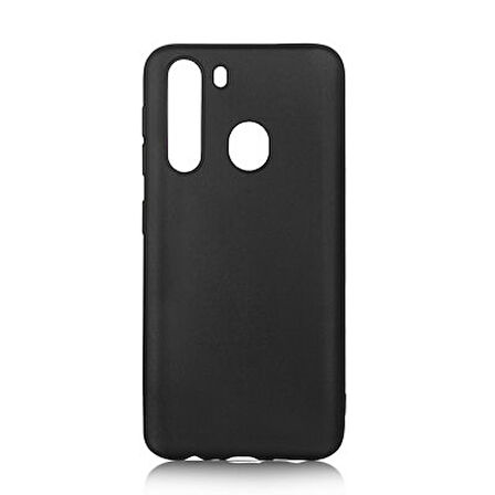 Samsung Galaxy A21 Kılıf Esnek Yapılı İnce Slim Silikon Kapak RYC/Premier