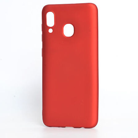 Samsung Galaxy A30 Kılıf Esnek Yapılı İnce Slim Silikon Kapak RYC/Premier