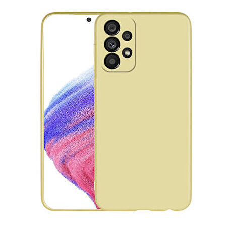Samsung Galaxy A33 5G Kılıf Esnek Yapılı İnce Slim Silikon Kapak RYC/Premier