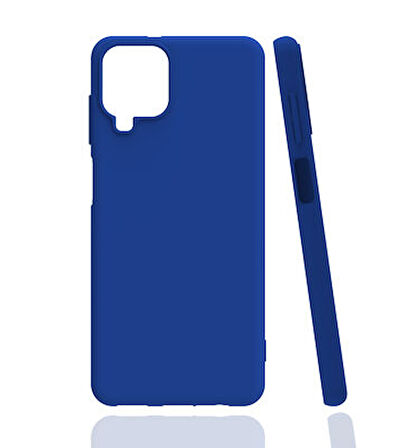 Samsung Galaxy M12 Kılıf Esnek ve Hafif Yapılı Soft Touch Premium Silikon Kapak RYC/Biye