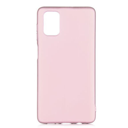 Samsung Galaxy M51 Kılıf Esnek Yapılı İnce Slim Silikon Kapak RYC/Premier