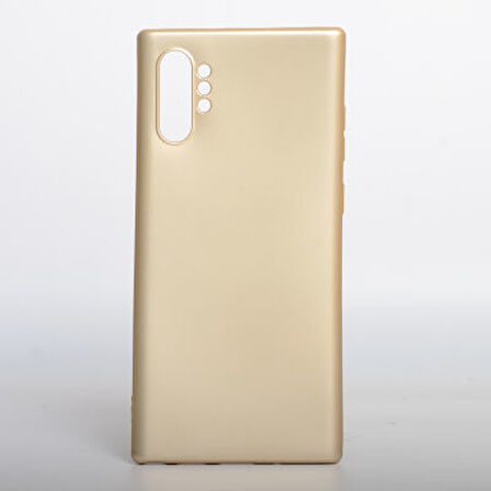 Samsung Galaxy Note 10 Plus Kılıf Esnek Yapılı İnce Slim Silikon Kapak RYC/Premier
