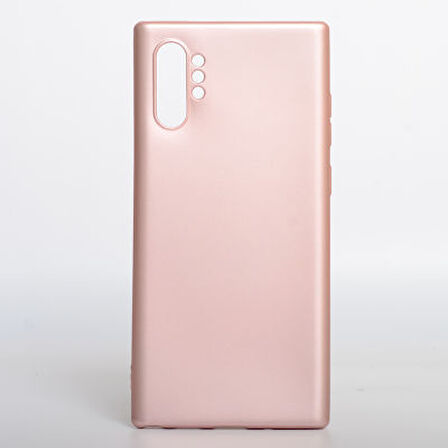 Samsung Galaxy Note 10 Plus Kılıf Esnek Yapılı İnce Slim Silikon Kapak RYC/Premier