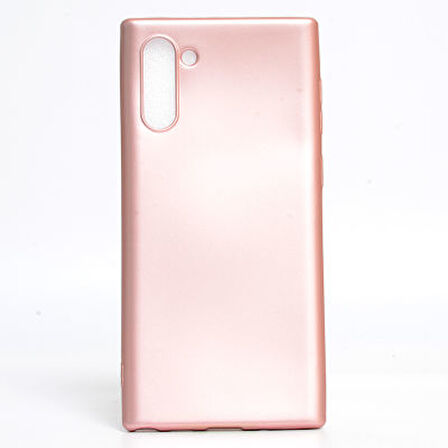 Samsung Galaxy Note 10 Kılıf Esnek Yapılı İnce Slim Silikon Kapak RYC/Premier
