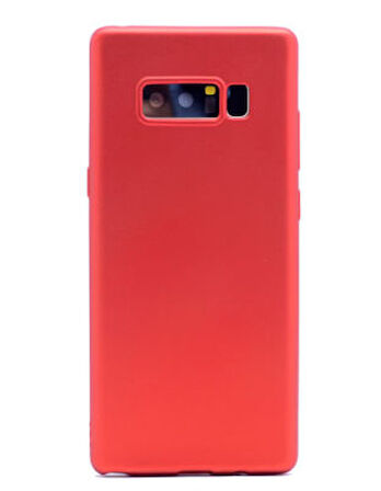 Samsung Galaxy Note 8 Kılıf Esnek Yapılı İnce Slim Silikon Kapak RYC/Premier