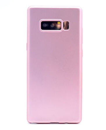 Samsung Galaxy Note 8 Kılıf Esnek Yapılı İnce Slim Silikon Kapak RYC/Premier