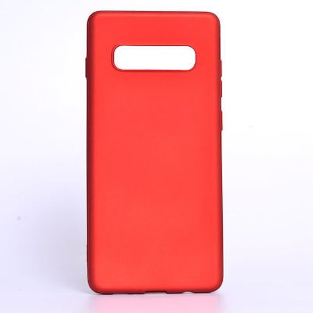 Samsung Galaxy S10E Kılıf Esnek Yapılı İnce Slim Silikon Kapak RYC/Premier