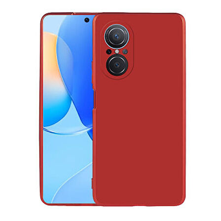 Huawei Nova 9 SE Kılıf Esnek Yapılı İnce Slim Silikon Kapak RYC/Premier