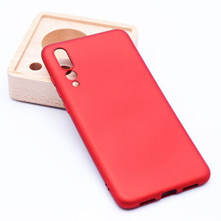 Huawei P20 Pro Kılıf Esnek Premier Silikon Kapak