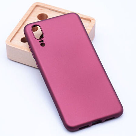 Huawei P20 Kılıf Esnek Premier Silikon Kapak