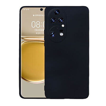 Huawei P50 Pro Kılıf Esnek Yapılı İnce Slim Silikon Kapak RYC/Premier