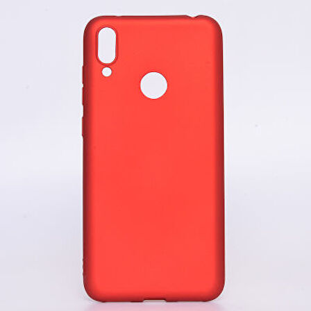 Huawei Y7 Prime 2019 Kılıf Esnek Yapılı İnce Slim Silikon Kapak RYC/Premier