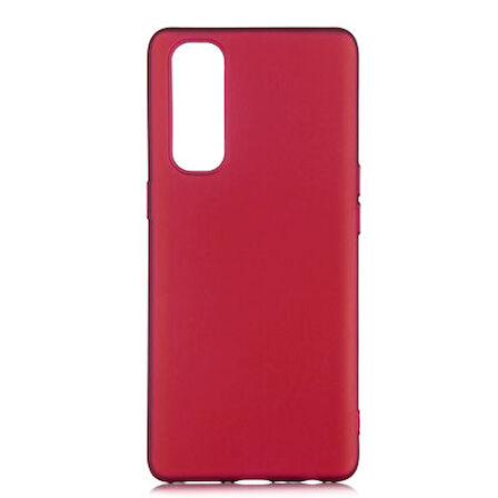 Oppo Reno 4 Pro 4G Kılıf Esnek Yapılı İnce Slim Silikon Kapak RYC/Premier