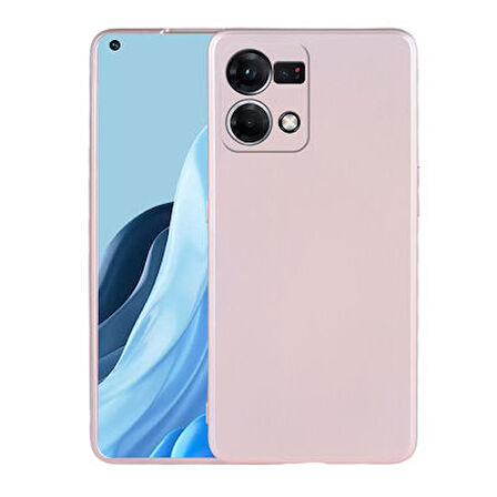 Oppo Reno 7 4G Kılıf Esneyebilen Şık Sofina Silikon Kapak