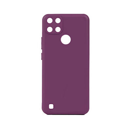 Realme C21Y Kılıf Esnek ve Hafif Yapılı Soft Touch Premium Silikon Kapak RYC/Biye