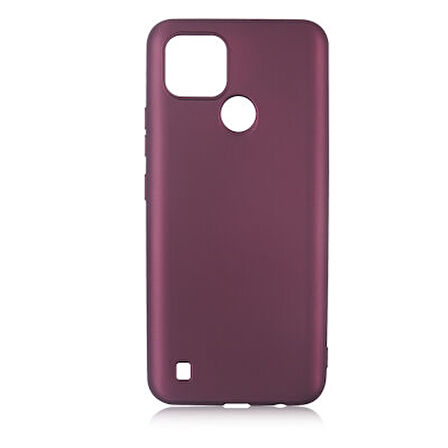 Realme C21 Kılıf Esnek Yapılı İnce Slim Silikon Kapak RYC/Premier