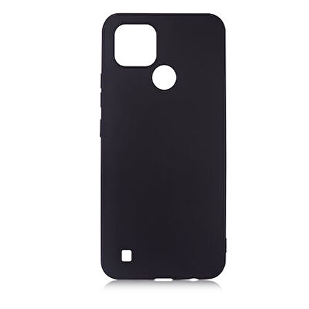 Realme C21 Kılıf Esnek Yapılı İnce Slim Silikon Kapak RYC/Premier