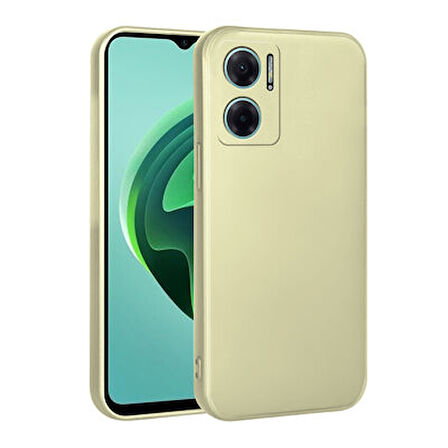 Redmi Note 11E Kılıf Esnek Yapılı İnce Slim Silikon Kapak RYC/Premier