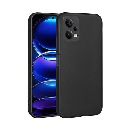 Redmi Note 12 5G Kılıf Esnek Yapılı İnce Slim Silikon Kapak RYC/Premier