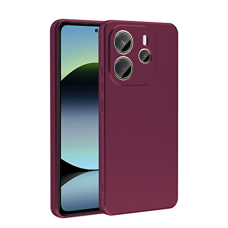 Redmi Note 14 4G Kılıf Esnek Yapılı İnce Slim Silikon Kapak RYC/Premier