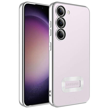 Samsung Galaxy S23 Şık Tasarımlı ve Parlak Omega Premium Silikon Kılıf