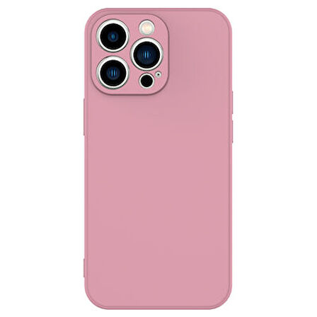 iPhone 13 Pro Max İçi Kadife Dolgulu Şık Candy Lansman Silikon Kılıf
