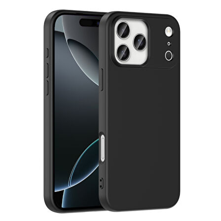 iPhone 17 Pro İçi Kadife Dolgulu Şık Candy Lansman Silikon Kılıf