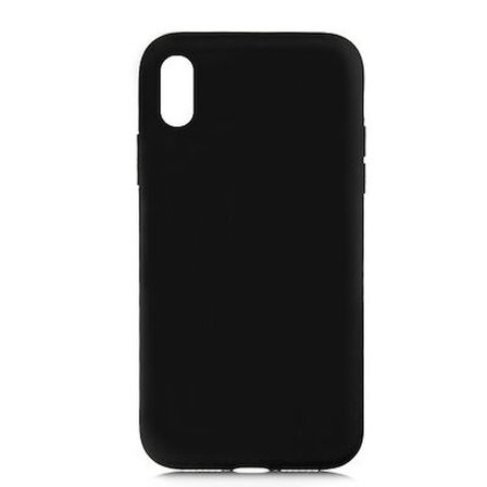 iPhone X İçi Kadife Dolgulu Şık Candy Lansman Silikon Kılıf