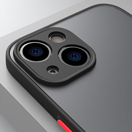 iPhone 12 Pro Max Kılıf Sade Mat Görünümlü Vulcan Silikon Kapak