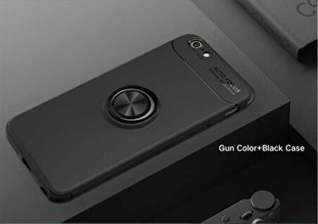 iPhone 6S  Kılıf Yüzüklü Sağlam Esnek Ringo Silikon Kapak